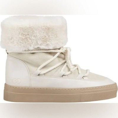Calia By Carrie Underwood Hailey Moon Boot Size 9.5 Ivory Street Wear New