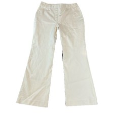 SPANX Pants Womens Large White Pull on Boot C...