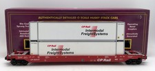 MTH 20-95014 O Gauge CP Rail Husky Stack Car ...