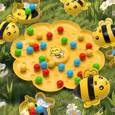 Bee Board Game Toys, Bee Fishing Toys Magnetic Bead BoarUS N6J0