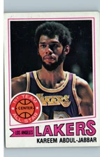 1977-78 Topps Kareem Abdul-Jabbar  1st Team All-Star #1 LA Lakers HOF NM