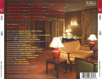GABRIEL YARED 1408 [ORIGINAL MOTION PICTURE SOUNDTRACK] NEW CD