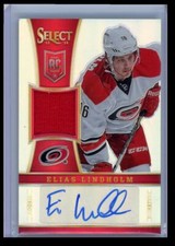 2013-14 Panini Rookie  Select Elias Lindholm Rookie Auto 16/99 #319