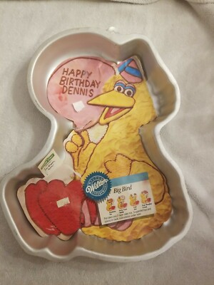Wilton Big Bird with Balloon Cake Pan (502-3401, 1983) Henson's Sesame  Street