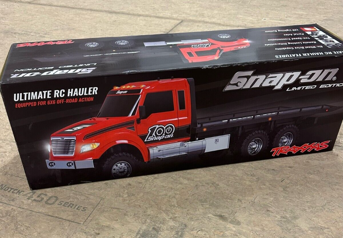 SnapOn Traxxas R/C Ultimate Flatbed Hauler Truck Limited Edition eBay