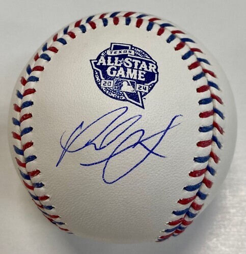 Paul Skenes Autographed 2024 All-Star Game Logo Baseball - Picture 1 of 1