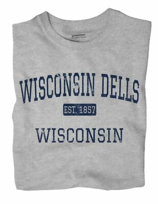 #ad Wisconsin Dells Wisconsin WI T Shirt EST $21.49