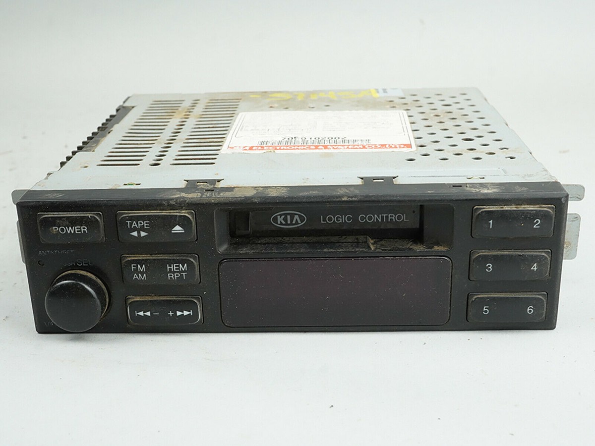 1995 - 1997 Kia Sportage Am Fm Stereo Cassette Audio Radio
