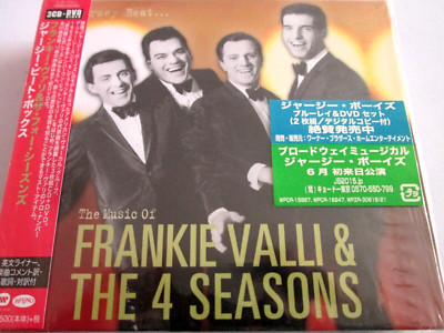 Frankie Valli & The 4 Seasons Trikot Best [3 CD & DVD Japan Ausgabe] NEU UND VERSIEGELT