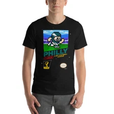 Philadelphia Eagles 8-bit Football NES Nintendo Retro Tecmo Super Bowl T-Shirt