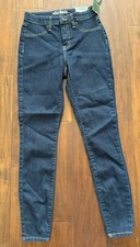 Women  s Jeans High Rise Skinny Jean Blue Marker Stretch-wild Fable size 0/W25R