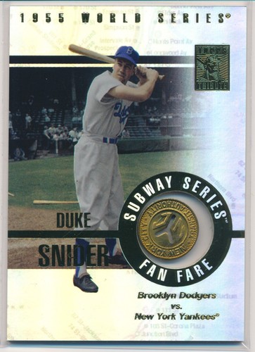 2003 Topps Tribute World Series Silver Subway Series Fanfare Tokens Complete Set - Picture 5 of 12