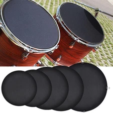 10 pcs High- Quality Drum Silencer Practice Pads Quiet Sound off for Drumming