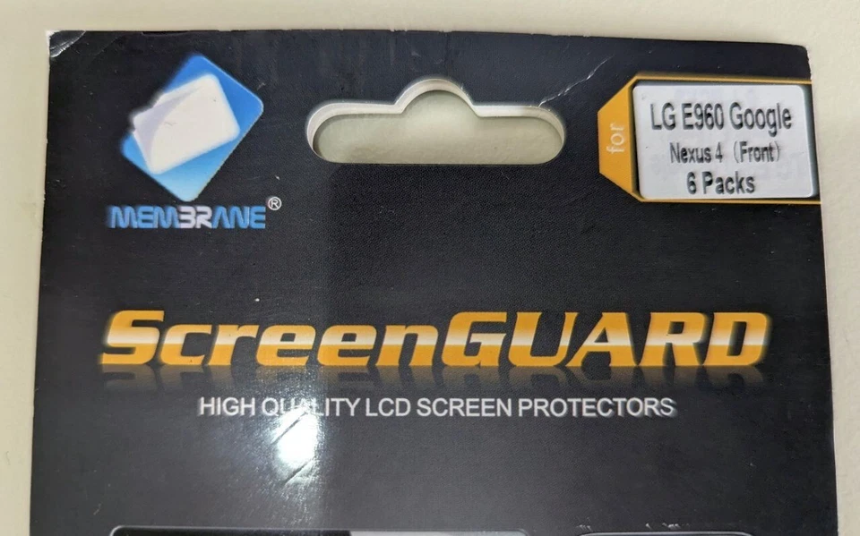100% Genuine Premium Tempered Glass Screen Protector E960 For LG Google Nexus 4 - Image 3 of 4