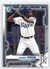 2021 Bowman Chrome #BCP-239 Jhonny Piron Prospects