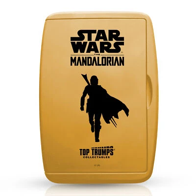 WINNING MOVES Top Trumps Star Wars Mandalorian Collectables Kartenspiel Quartettspiel Disney