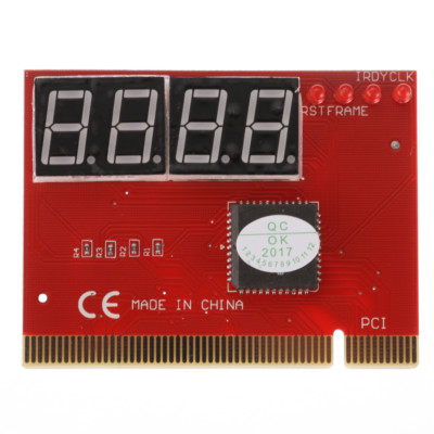 Computer PC 4-digit Mainboard Motherboard Diagnostic Analyzer Tester PCI Card