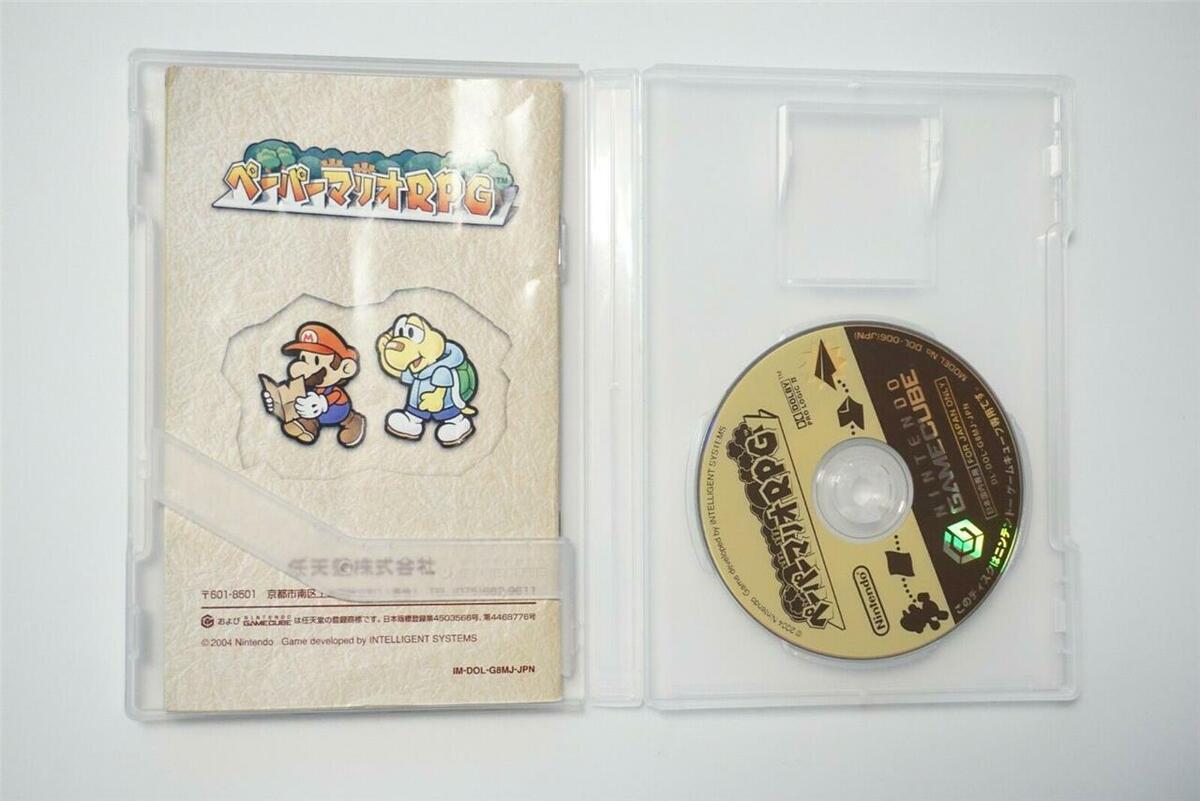 Nintendo GameCube Super Paper Mario RPG Japan NGC Game US Seller