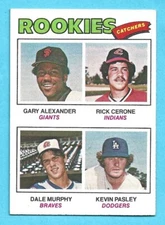 DALE MURPHY Baseball Singles & Inserts (With Pictures) / You Pick The Cards