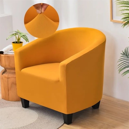 Solid Color Spandex SofaCover Stretch Slipcover Elastic Armchair Protector Cover