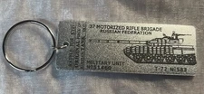 T-72 Russian Tank Skin Collectible from Battle for Ukraine Gift Keychain Dog Tag