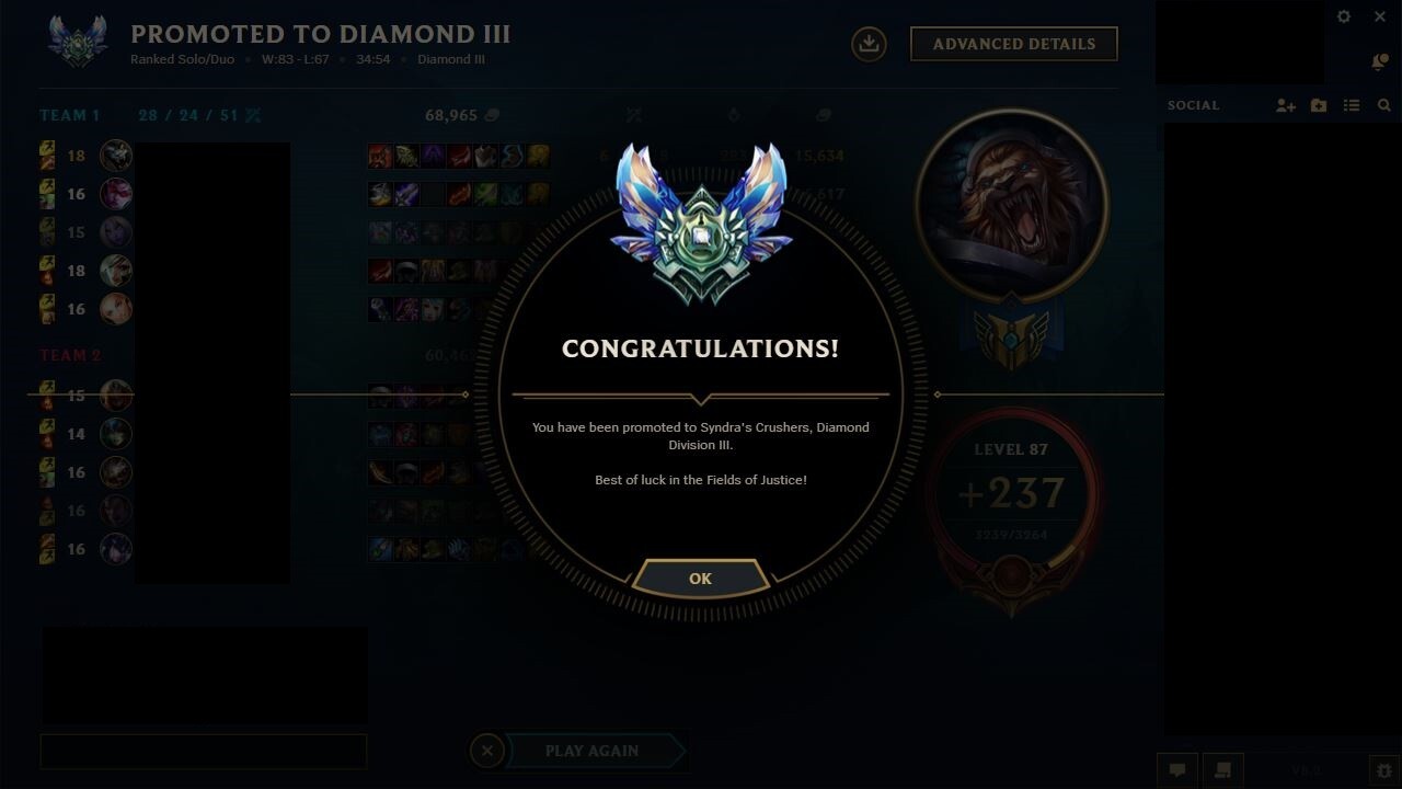 League Of Legends - ELO DuoQ Boosting 