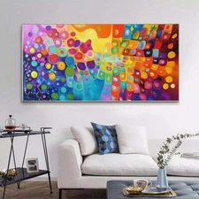 Hand Painted Abstract Wall Art 3D Oil Painting On Canvas Home Decoration XhBB223