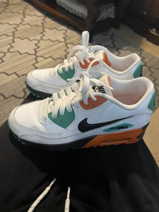 Nike Air Max 90 White/Hyper Orange-It Smoke Grey - CT4352-103 | Sneaker  District