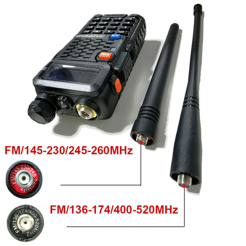 RADIOAFICIONADO BIDIRECCIONAL BAOFENG BF-F8+III FM TRI-BAND UHF/VHF WALKIE TALKIE LANG RANGE - Imagen 8 de 11