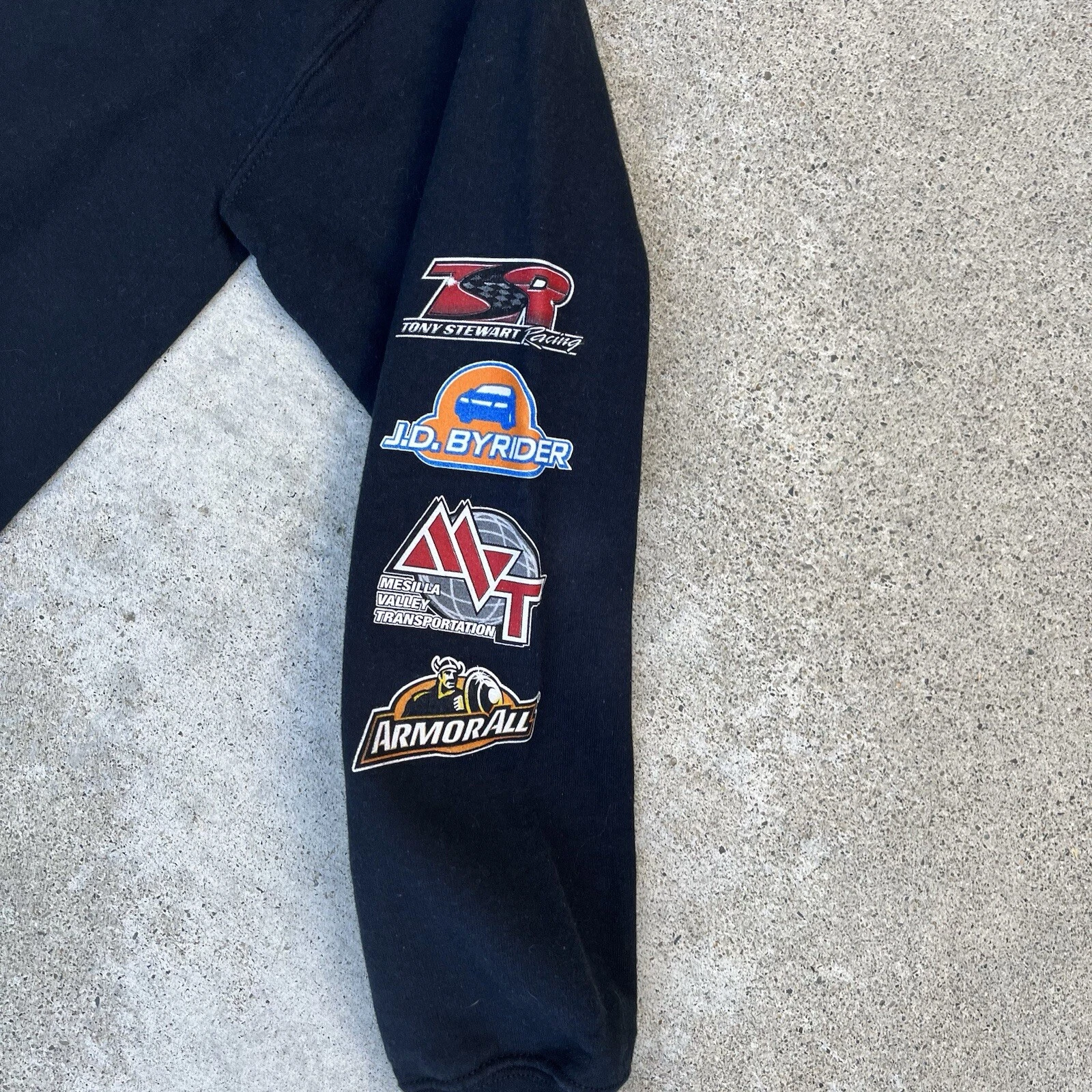 VETEMENTS Felpa con cappuccio vintage Racing Bad Boys Apparel biker moto taglia small 07