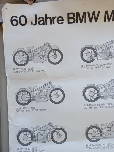 Genuine BMW Poster 1923 - 1983 84 x 118,5 cm - Picture 6 of 6