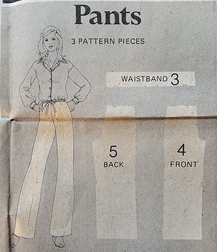 BUTTERICK 3523 Jacket, Pants & Shorts Sewing Pattern. Size 12 - Bust 34”. - Picture 3 of 5