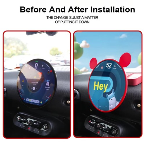 For Mini U25 F65 F66 F67 J01 J05 24-25 Central Control Navigation Edge Protector - Picture 3 of 17