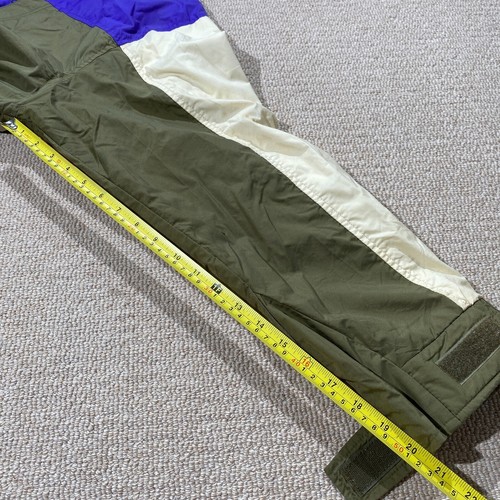 VINTAGE Woolrich Jacket Womens XL 16 18 Green Blue Sigmet Gear 90s Bomber Hiking - Picture 10 of 15
