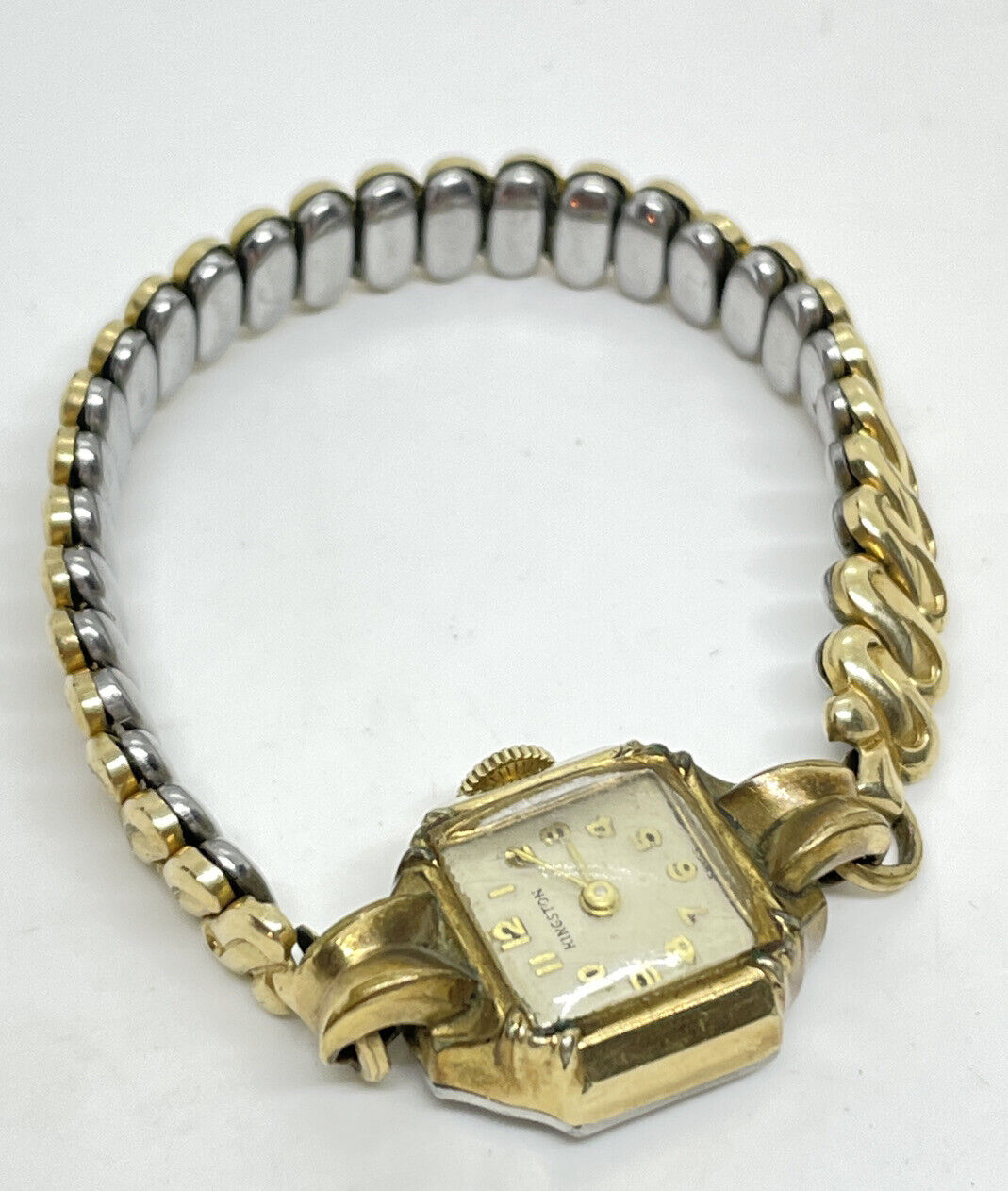 Kingston Ladies Watch 17 Jewels  10k Gold plated SWISS Mechanical Parts Repair