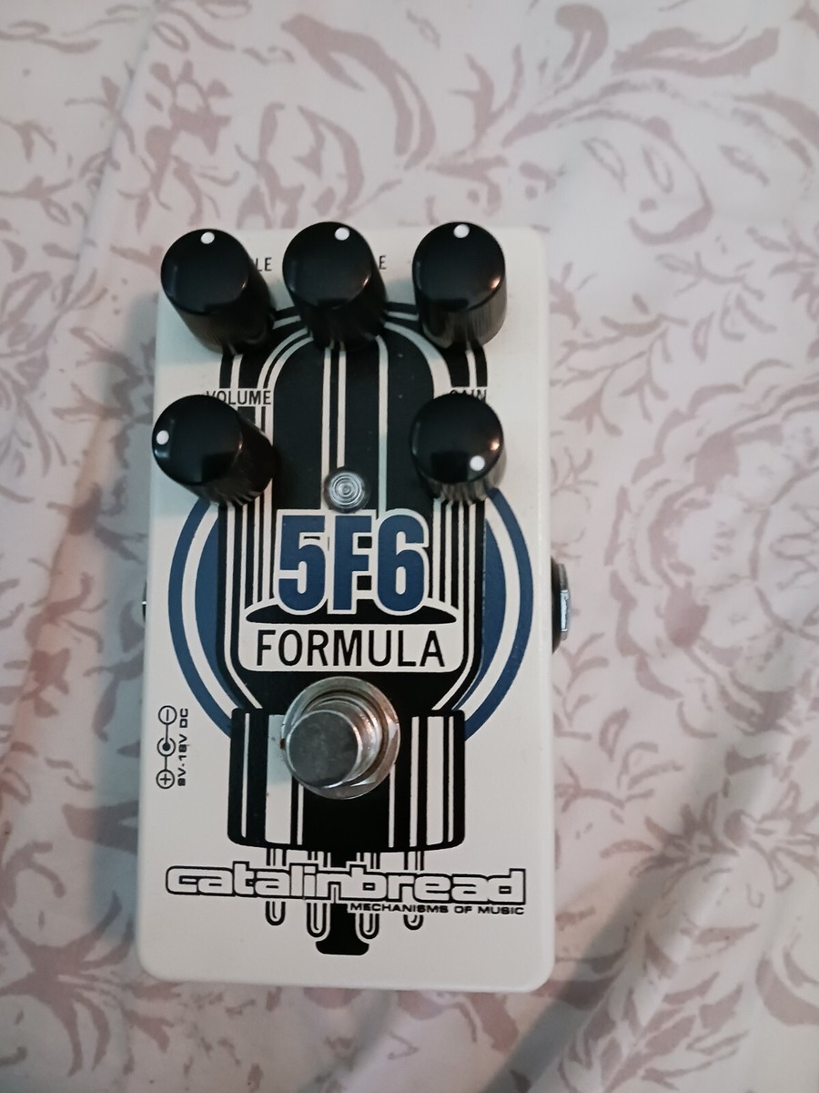 Catalinbread Formula 5F6 Overdrive Guitar Effects Pedal Tweed
