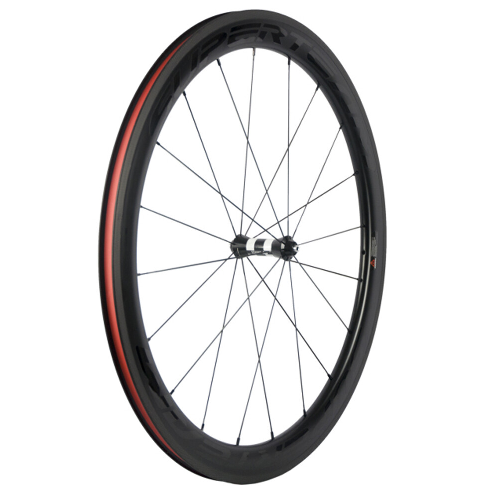 UCI Approved Superteam Carbon Wheelset 50mm Road Bike Wheels