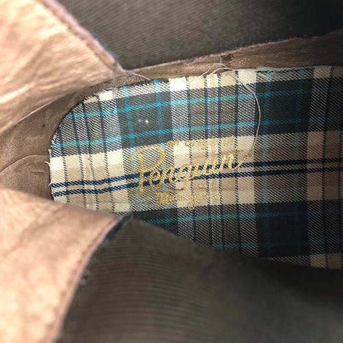 Original Penguin Hombre Talla 12 Jodphur Marrón Cuero Elástico Corneado Botines - Imagen 12 de 13