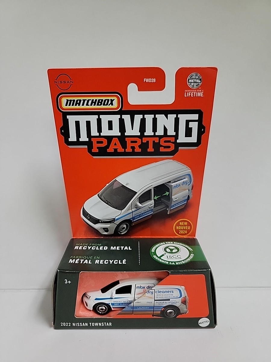 New For 2024 Matchbox Moving Parts 2022 Nissan Townstar Van