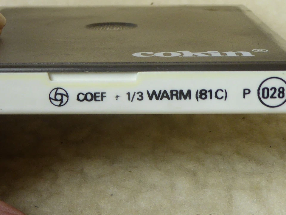 COKIN P Series P028 81C WARMING FILTER 82mm Sq. in ORIGINAL CASE - Image 3 of 4