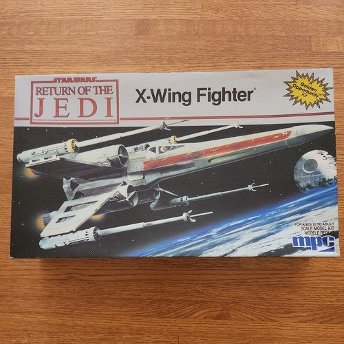 MPC Modellbausatz Star Wars Return of the Jedi X-WING FIGHTER 1983 1-1930 Open Box - Bild 1 von 15