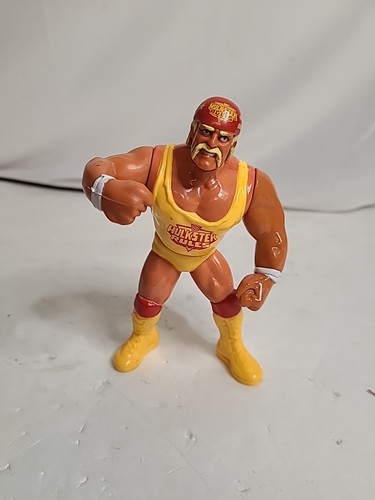WWF Hasbro Hulk Hogan 1991 Series 3 Vintage WWE Wr...