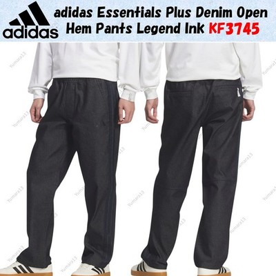 adidas Essentials Plus Denim Open Hem Pants Legend Ink KF3745 Japan Size