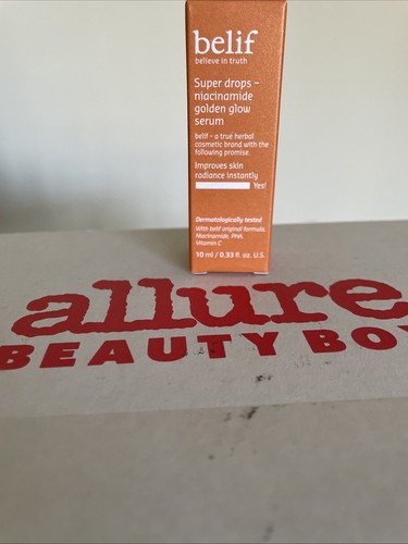 Belif Super Drops Niacinamide Golden Glow Serum Travel Size 10 ml / 0.33 Oz NIB