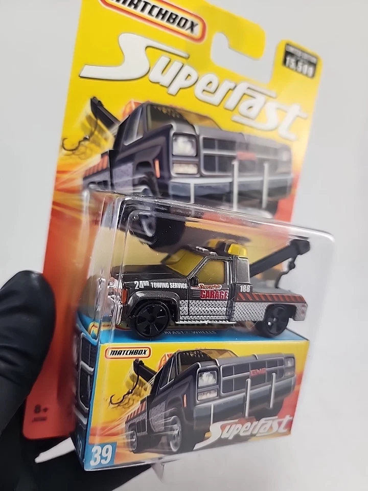 Matchbox Superfast #39 GMC WRECKER Grey 2006 Limited Edition  - Image 3 of 4