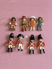Vtg Playmobil Figure Lot Royal Guard Soldiers British Frenchman
