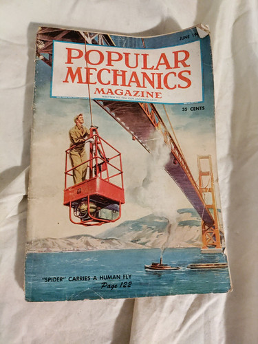 Popular Mechanics June 1949 Magazine Speedboat Prowl Car