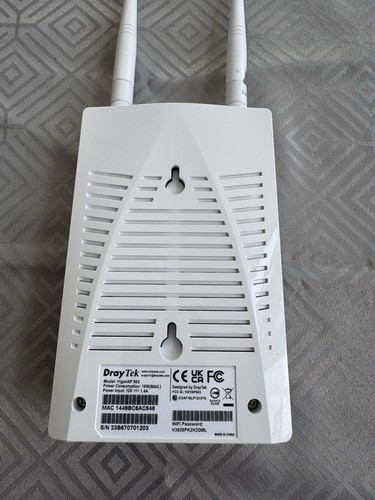 DrayTek VigorAP 903 Dual-Band Wireless Access Point + PSU. Boxed. Under warranty - Photo 4/6