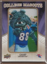 2013 Upper Deck Football College Mascots Patch Card Guide 12