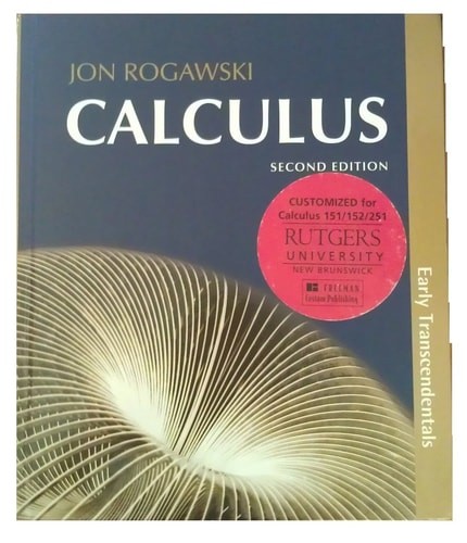 Calculus: Early Transcendentals, Jon Rogawski, Good Book